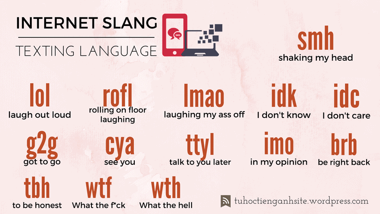 IKR, IDK, LMAO, OFC: Những cụm từ "thần thánh" được bắt gặp