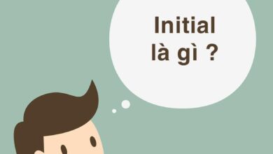 Initial nghĩa là gì: Định nghĩa, Ví dụ - Trường Trung Cấp Việt Hàn (VKI)