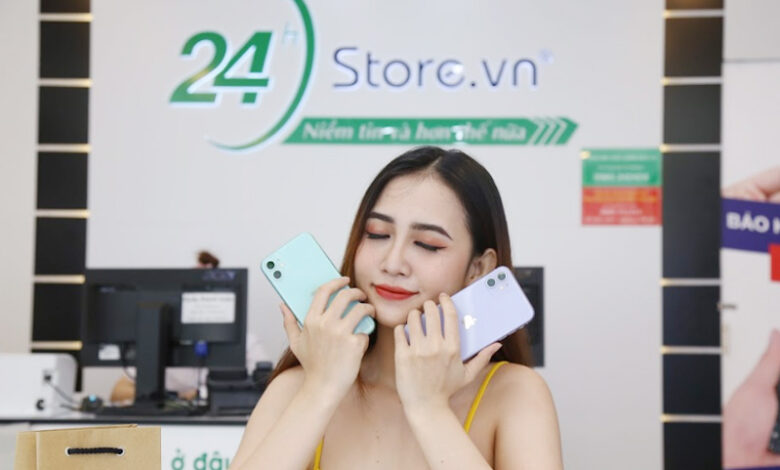 Mua iPhone 11 64GB Cũ Giá Rẻ tại 24hStore hỗ trợ Trả góp 0%