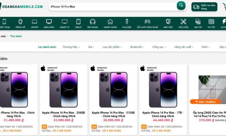 Iphone 14 Pro Max bao nhiêu tiền? So sánh giá tại các cửa hàng lớn