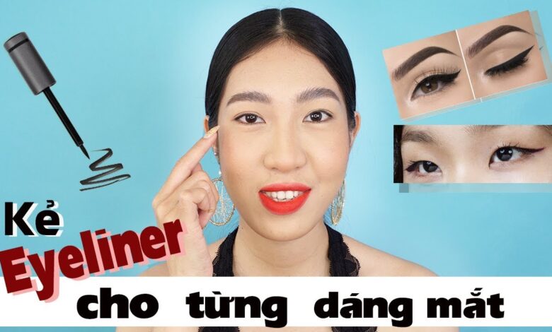 Tổng hợp các kiểu kẻ phù hợp cho mọi dáng mắt