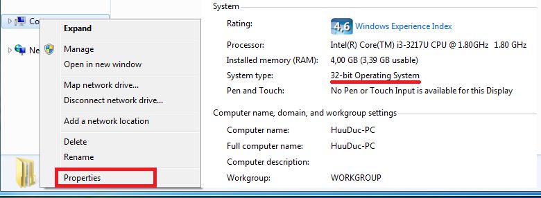 [Hướng Dẫn] Cách xem kiểm tra máy tính laptop bao nhiêu Bit