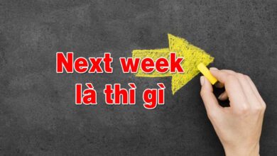 Next week, this week, last week sử dụng thì gì - StudyTiengAnh