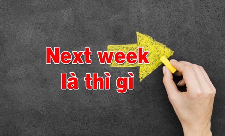 Next week, this week, last week sử dụng thì gì - StudyTiengAnh