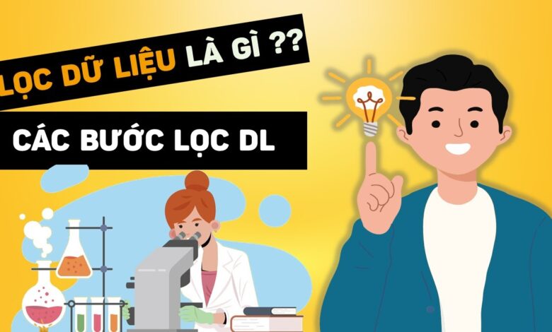 Lọc dữ liệu trong excel như thế nào - UNIACE