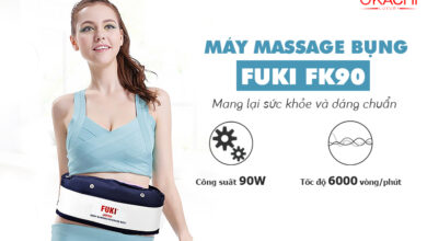 Máy massage bụng cầm tay GIẢM MỠ đa năng hiệu quả tại nhà