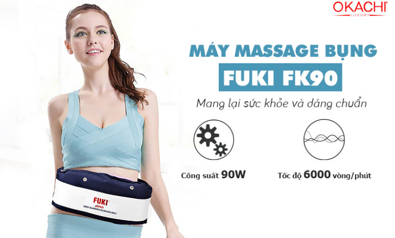 Máy massage bụng cầm tay GIẢM MỠ đa năng hiệu quả tại nhà