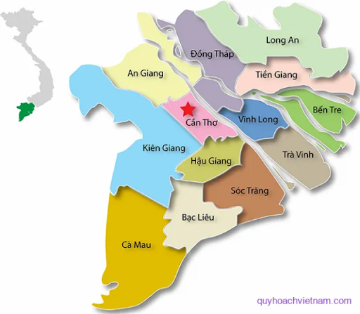 Các tỉnh miền Tây, bao nhiêu tỉnh thuộc khu vực miền Tây