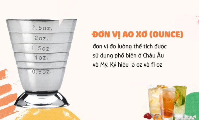 Một cốc là bao nhiêu aoxơ? Cách đổi chuẩn nhất - Seoul Academy