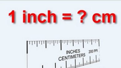 1 inch là bao nhiêu cm - Anh Ngữ AMA