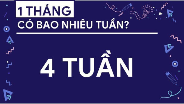 1 tháng có bao nhiêu tuần? Cách tính thời gian chính xác - thehwp.org