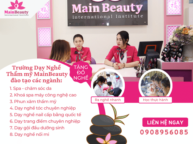 Top 14 trường dạy học nghề spa tốt nhất TPHCM - Top10tphcm