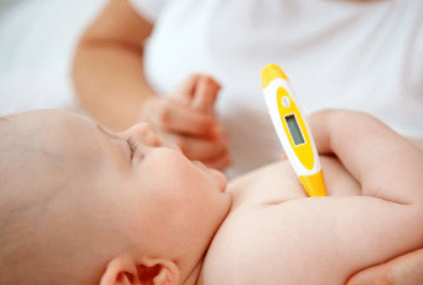 Đo nhiệt độ ở nách trẻ bao nhiêu là sốt, bao nhiêu là bình thường