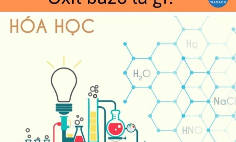 Oxit bazo là gì? Tính chất hóa học - bài tập vận dụng cụ thể - Wasaco