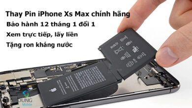Mang-máy-iPhone-Xs-Max-đến-Trường-Trung-Cấp-Việt-Hàn-(VKI)-để-thay-pin-chính-hãng