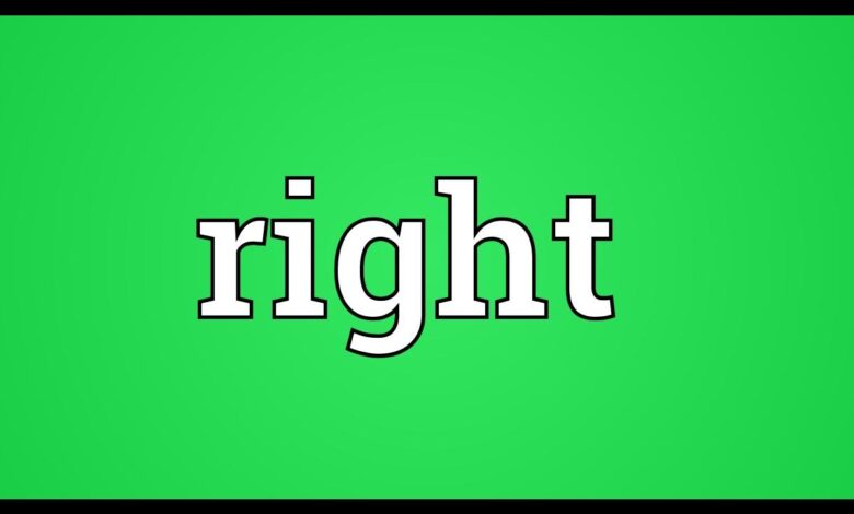 Right đi với Giới từ gì trong tiếng Anh? - Ngolongnd.net