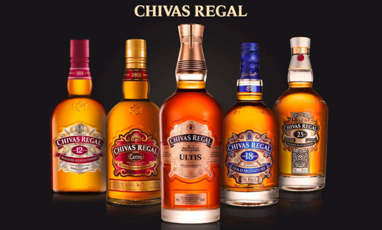 Giá Rượu Chivas Regal 12, 18, 21,25, 32 hàng chuẩn 2023