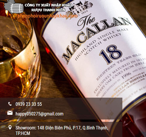 Giá rượu Macallan 12, 15, 18, 21, 25, 32 bao nhiêu tiền tại TPHCM