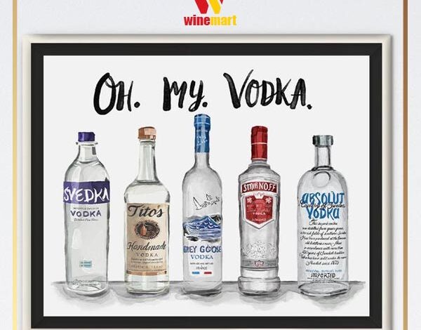 Rượu Vodka nhập khẩu cao cấp, chính hãng, giá cực tốt tại Winemart