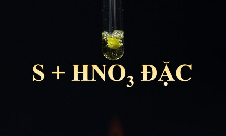 S + HNO3 → H2SO4 + NO2 + H2O | S ra NO2 - vietjack.me