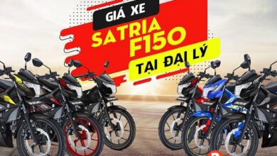 Giá xe Satria F150 mới nhất hôm nay tháng 3/2023 tại Việt Nam
