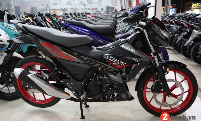 Giá xe Satria 2023 | Xe máy Suzuki Satria F150 mới nhất hôm nay