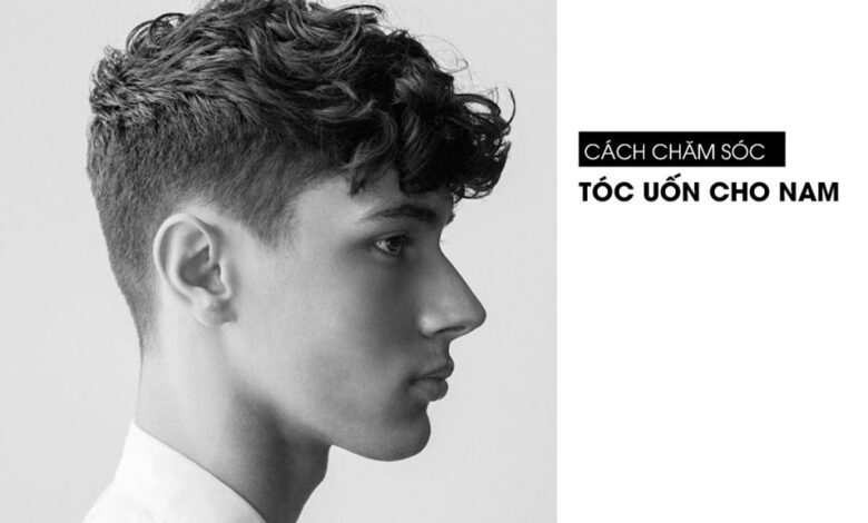 Bật mí cách chăm sóc tóc uốn nam không hề khó