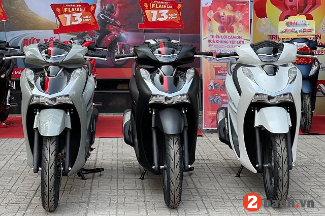 Giá xe SH 2023 mới nhất hôm nay tháng 4/2023 tại đại lý Honda