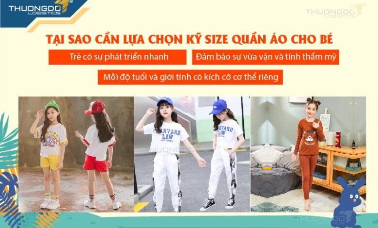 Size 140 cho bé bao nhiêu kg? Cách mua quần áo Trung Quốc cho