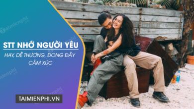 Stt Nhớ Người Yêu
