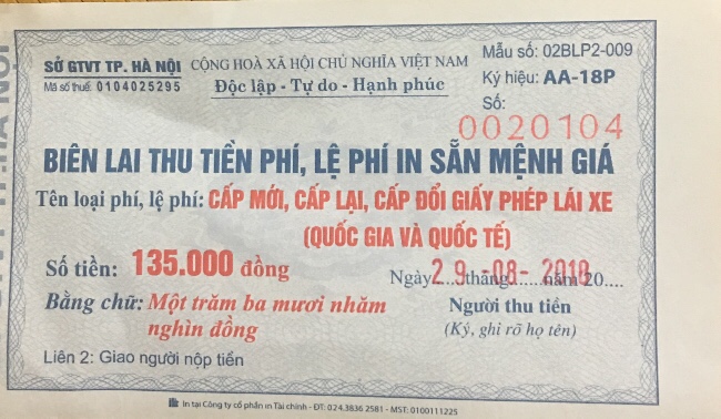 Thi Bằng Lái Xe Máy A1 Bao Nhiêu Tiền?