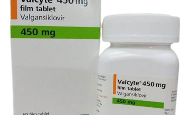 [CHÍNH HÃNG] Thuốc Valcyte 450mg - điều trị viêm võng mạc