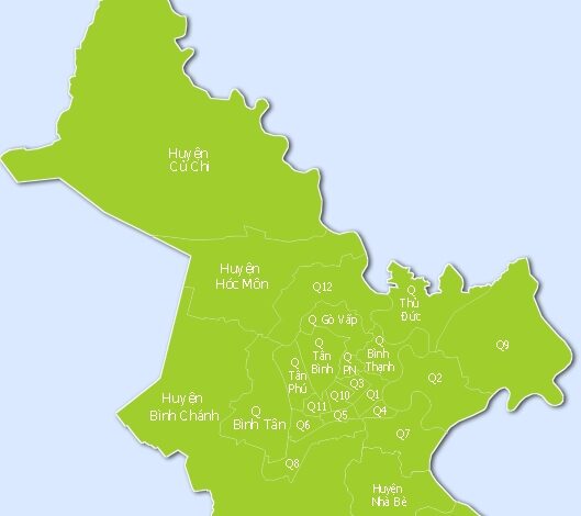 Danh Sách 24 Quận Huyện Tphcm | Top7vietnam.com