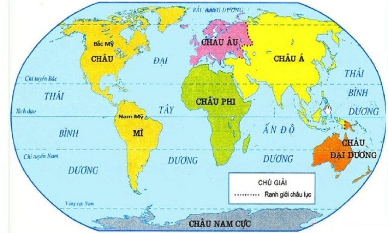 Thế giới có bao nhiêu châu lục? - Luật ACC