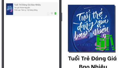 Ứng dụng Đọc sách: Tuổi Trẻ Đáng Giá Bao Nhiêu