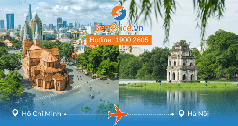 Sài Gòn (TP.HCM) đi Hà Nội - Vé máy bay giá rẻ - BestPrice