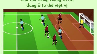 Việt vị là gì? Hiểu đúng về lỗi việt vị trong bóng đá - Hieuluat