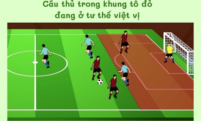 Việt vị là gì? Hiểu đúng về lỗi việt vị trong bóng đá - Hieuluat