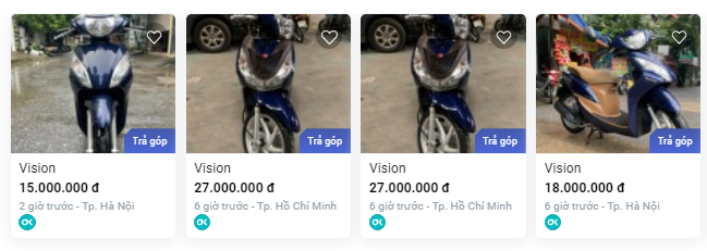 Bất ngờ về giá Honda Vision 2021 cao hơn các phiên bản trước đó