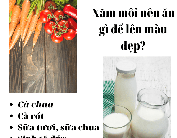 Xăm môi nên ăn gì để lên màu đẹp? 10 Thực phẩm #số1 nên ăn