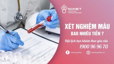 Xét nghiệm máu bao nhiêu tiền? - Viện Huyết học