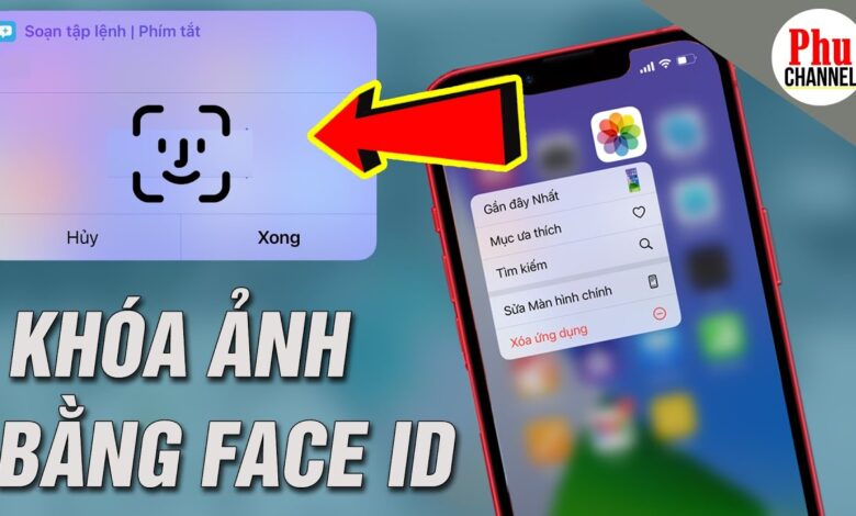 Cách đặt mật khẩu cho thư viện ảnh trên iPhone