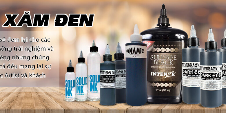 Mực xăm đen - CMC Tattoo Supply